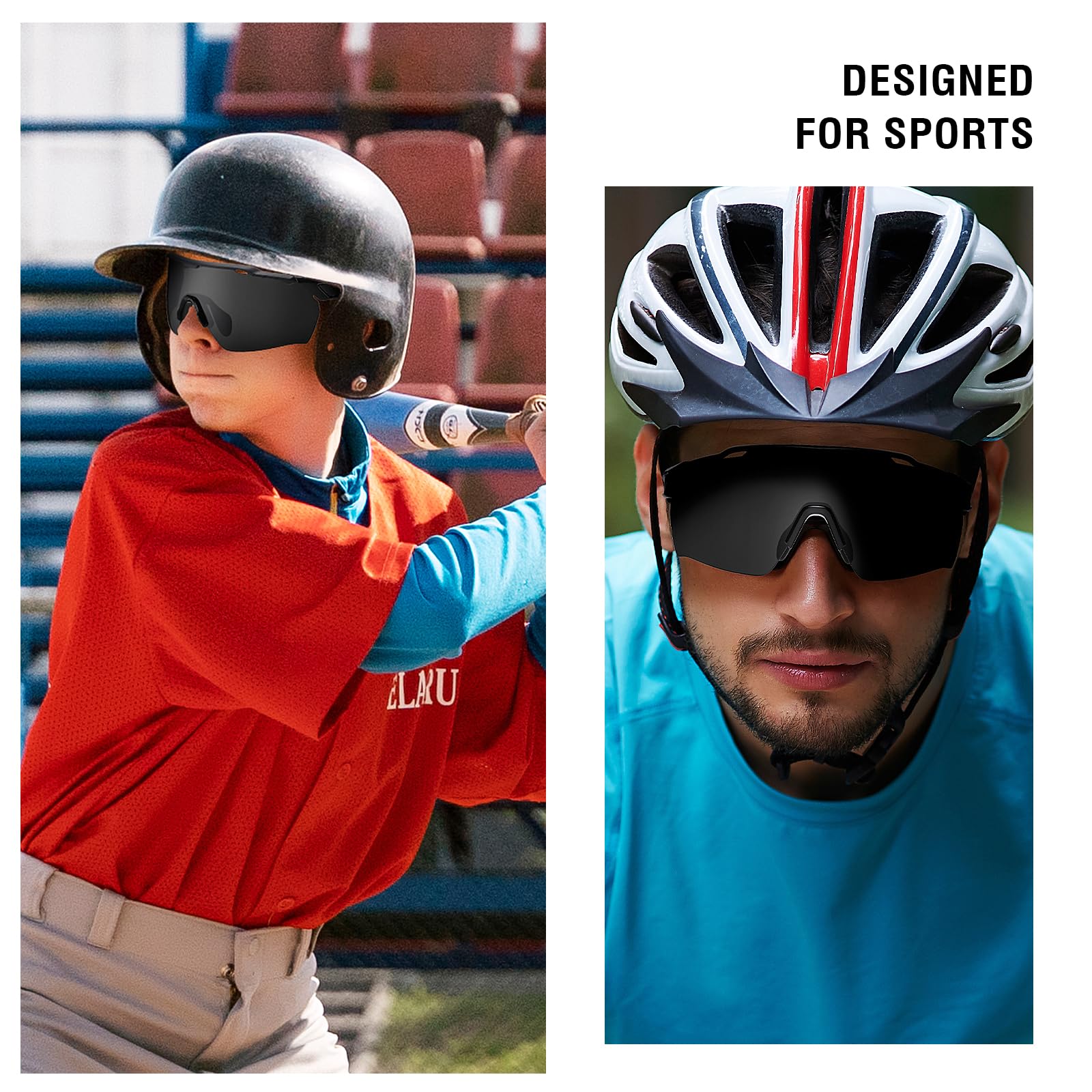 DUCO Cycling Sunglasses for Men Women Sports Sunglasses uv 400 Protection TR90 Baseball Driving Fishing Sun glasses 0038 - Image 5