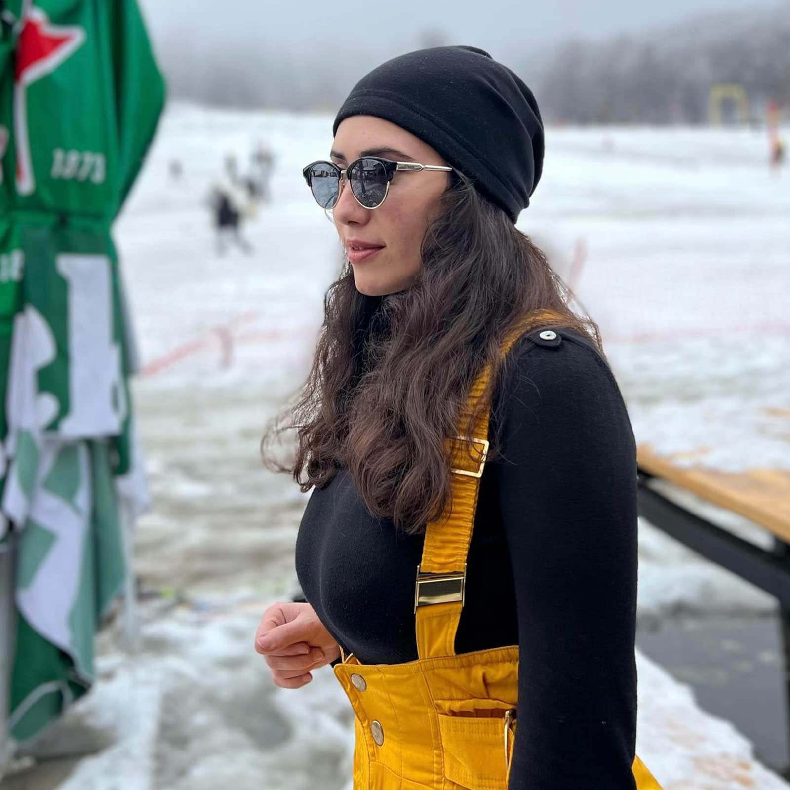 DUCO Retro Polarized Sunglasses for Women Semi Rimless Sun Glasses for Small Face Vintage Half Frame Shades 1221 - Image 6